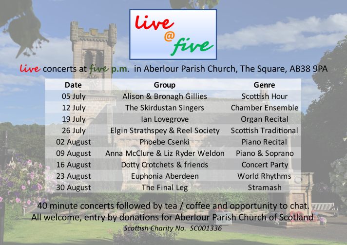 live @ five poster